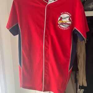 St. Louis Cardinals Red Baseball Jersey boys size (14-16)